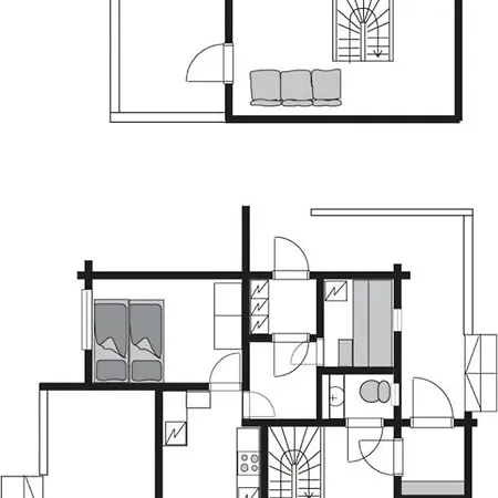 Apartment Spacious For 8 With Sauna